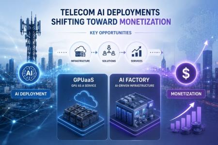 TelecomTV: Telcos Shift AI Deployments Toward Monetization, with GPUaaS and AI Factories Emerging as Key Opportunities