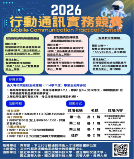 2026 Mobile Communication Practical Contest